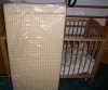 Prodám nepoužitou pěnovou matraci do dětské postýlky - rozměr 120 x 60 cm, bílo žlutá kostka