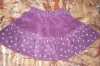 Krásná fialová manžestrová sukýnka, zn.St.Bernard, délka 23cm, pas 38-52cm