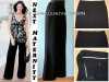 Nové černé těhotenské kalhoty NEXT MATERNITY Regular velikost 42. Materiál: 48 % polyester