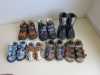 Prodám dětské kožené sandály vel. 21, 24, 25, kožené boty na jaro/podzim vel. 25, kožené zimní boty vel. 25, sněhule (téměř nenošené) vel. 24, boty na bazén vel. 24. Od 50,- Kč za pár.