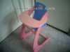 Baby Born - dřevěná jídelní židlička pro panenku Baby Born, s hracím pultíkem, vhodná i pro chou chou či annabel. Cena 600, -