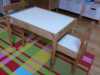 Dětský stůl a dvě židle