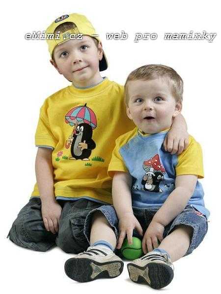 Oblíbené tričko s Krtečkem - krásný dárek pro Vaše dítě