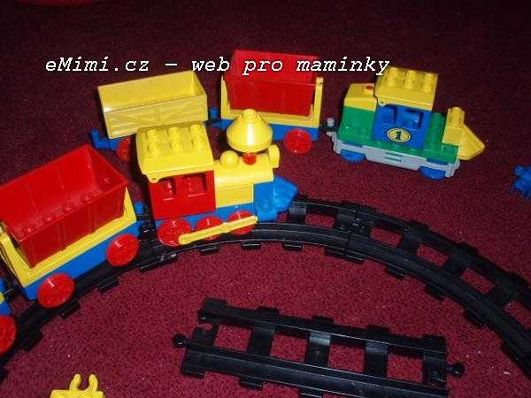 Lego Duplo vláčky a koleje