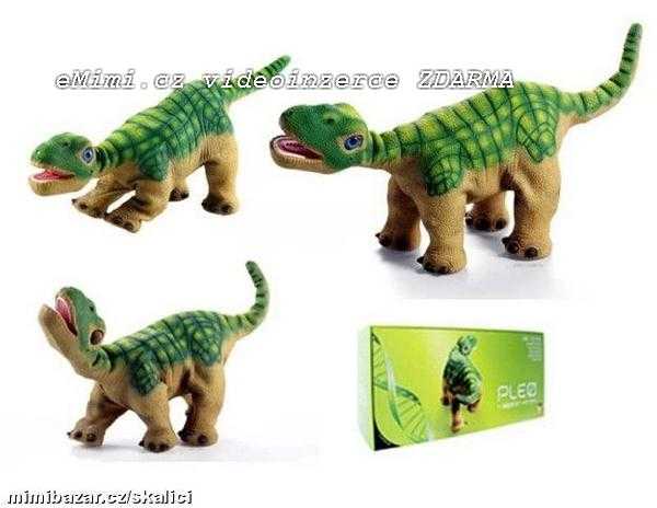 První HIGH-tech hračka- roboticky dinosaurus PLEO