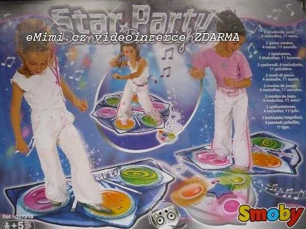 Tančící koberec Star party