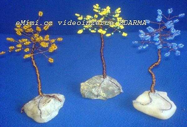 korálkový stromeček