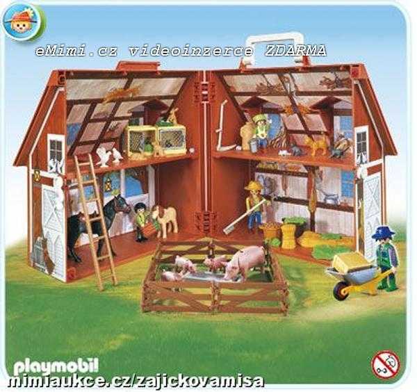 Playmobil FARMA -domeček