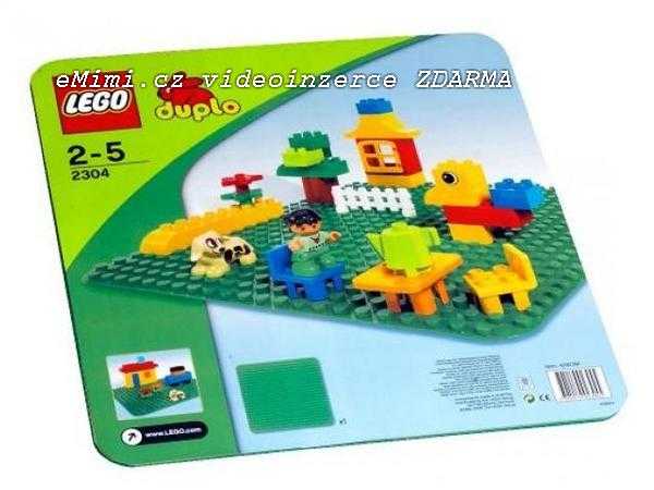 LEGO DUPLO 2304 - Velká zelená podložka na stavění