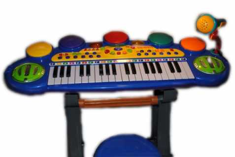 Dětské klávesy 37 kláves + spousta 